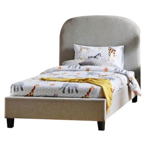 Rutherford Fabric Kids Bed, King Single