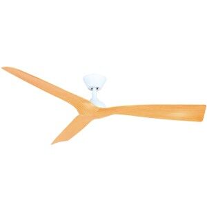 Trinidad II DC Ceiling Fan, 130cm/52", White / Ashwood