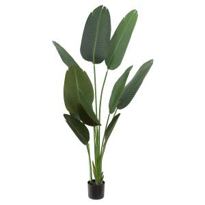 Glamorous Fusion Potted Artificial Traveller Plam Tree, 160cm